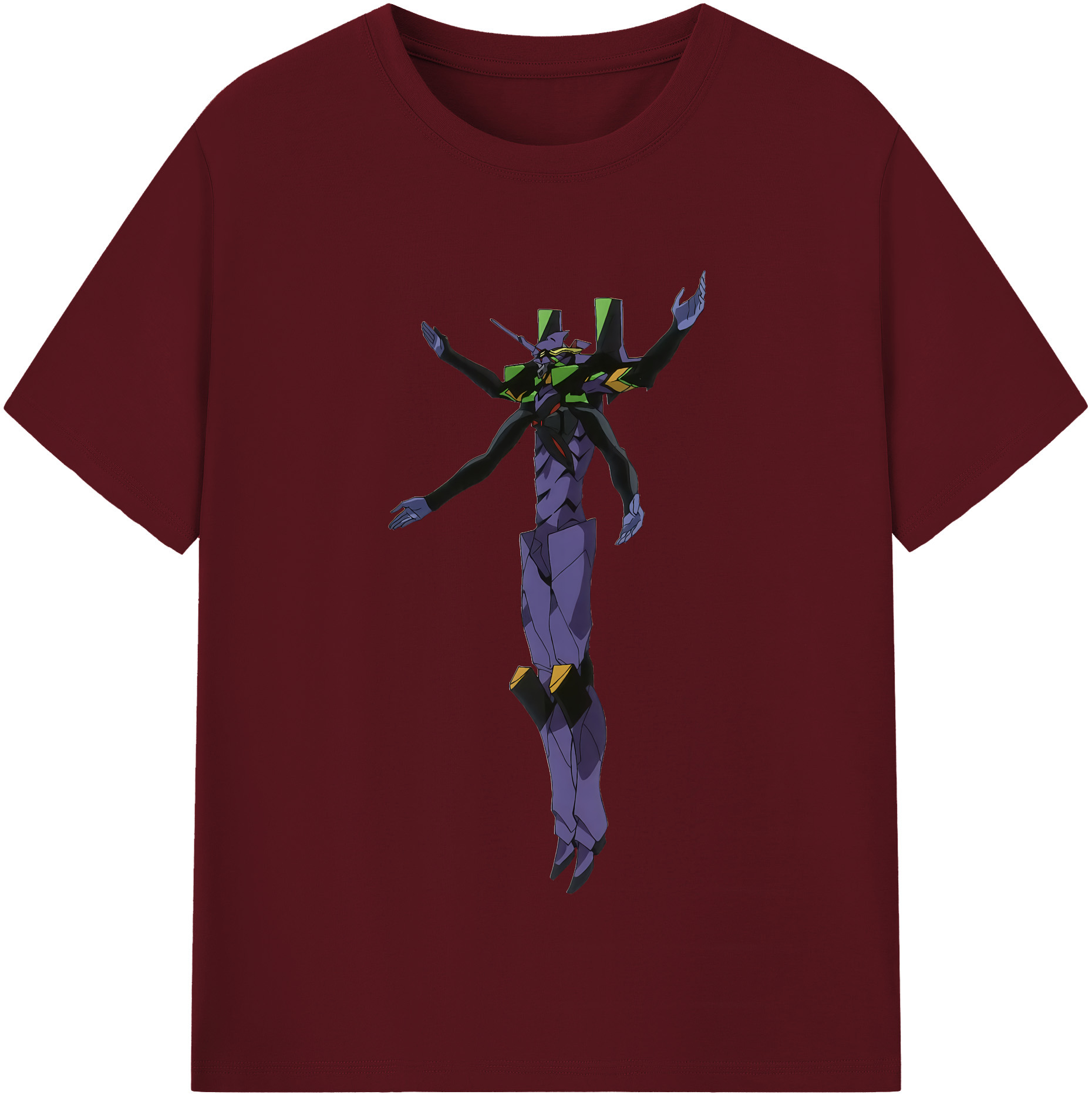 （画像用） EVA 新世紀エヴァンゲリオン 綿100％半袖Tシャツ（フロントプリント）